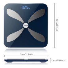 Wellue - VIATOM Smart Weight and Body Fat Scale