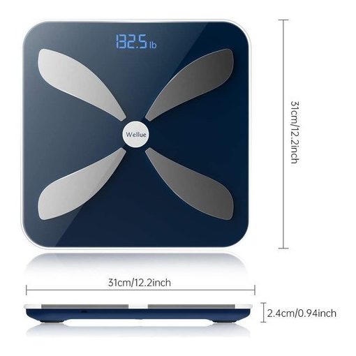 Wellue - VIATOM Smart Weight and Body Fat Scale